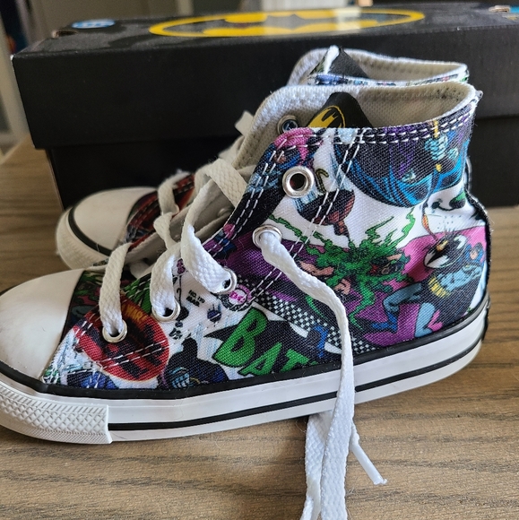 kids batman converse shoes